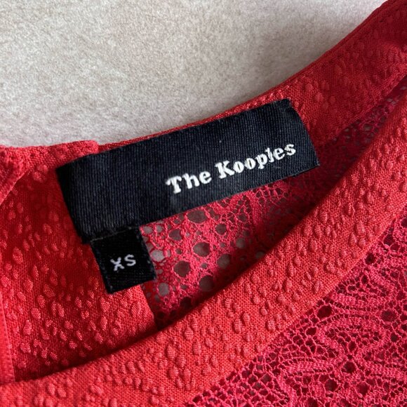 The Kooples Fancy Crepe and Lace Dress ASO Clara Oswald - Picture 5 of 9